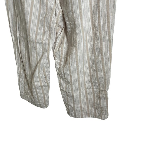 Cathy Daniels Striped Cropped Pants 100% cotton X-Large - Picture 5 of 5